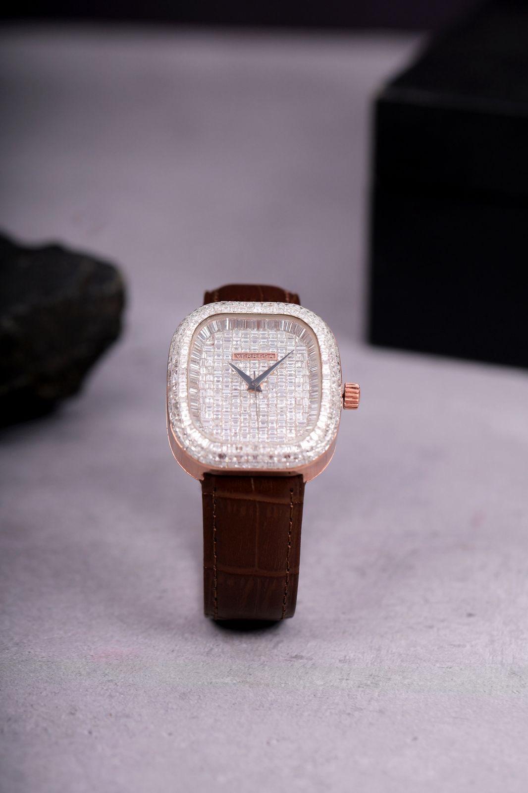 Luxury diamond watch 